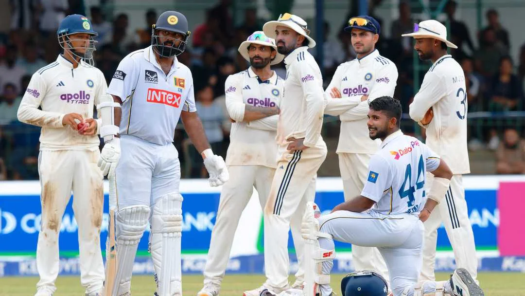 India and Sri Lanka 2nd Test Day 3 match action at Sinhalese Sports Club in Colombo during a long battle for control