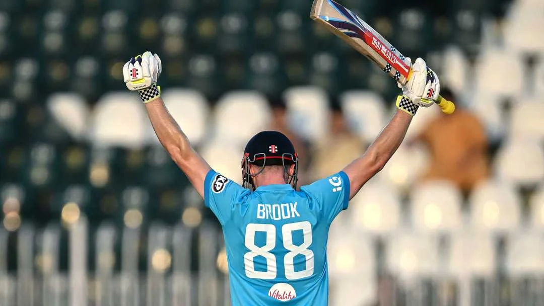 England aur Sri Lanka ke Rawalpindi ODI ke 859 runs aur Harry Brook 202 wale record-breaking contest ka cricket visual, The Guru Gyan