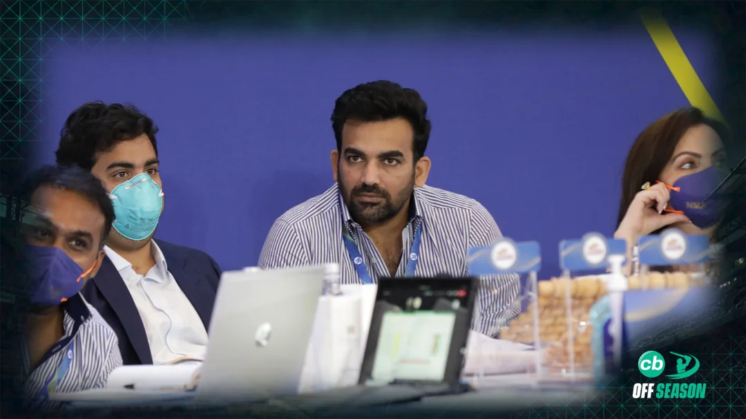 Zaheer Khan coaching experience and strategic role in Indian Premier League franchise cricket