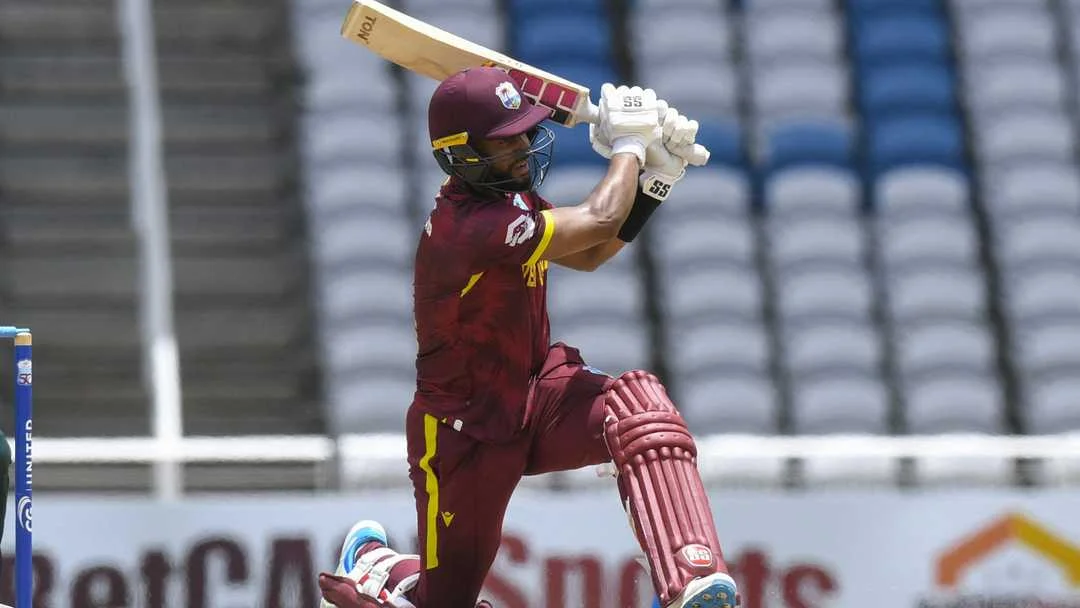 Shai Hope West Indies ODI batting analysis showing his impact after moving from the top order into the middle order