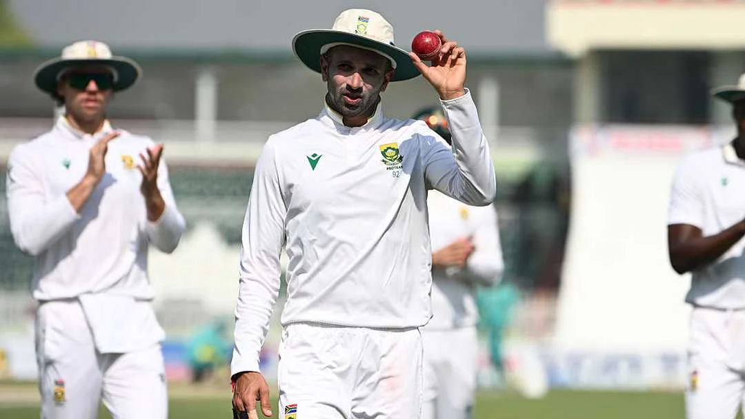 Keshav Maharaj South Africa left-arm spin bowling journey aur Test career feature image for GNN cricket news