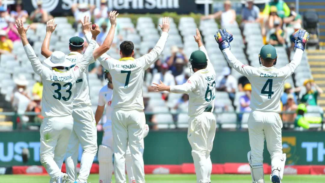 Australia South Africa Cape Town Test cricket coverage featuring Newlands pitch conditions, Mitchell Starc bowling effort and 288-run chase tactical context, The Guru Gyan GNN
