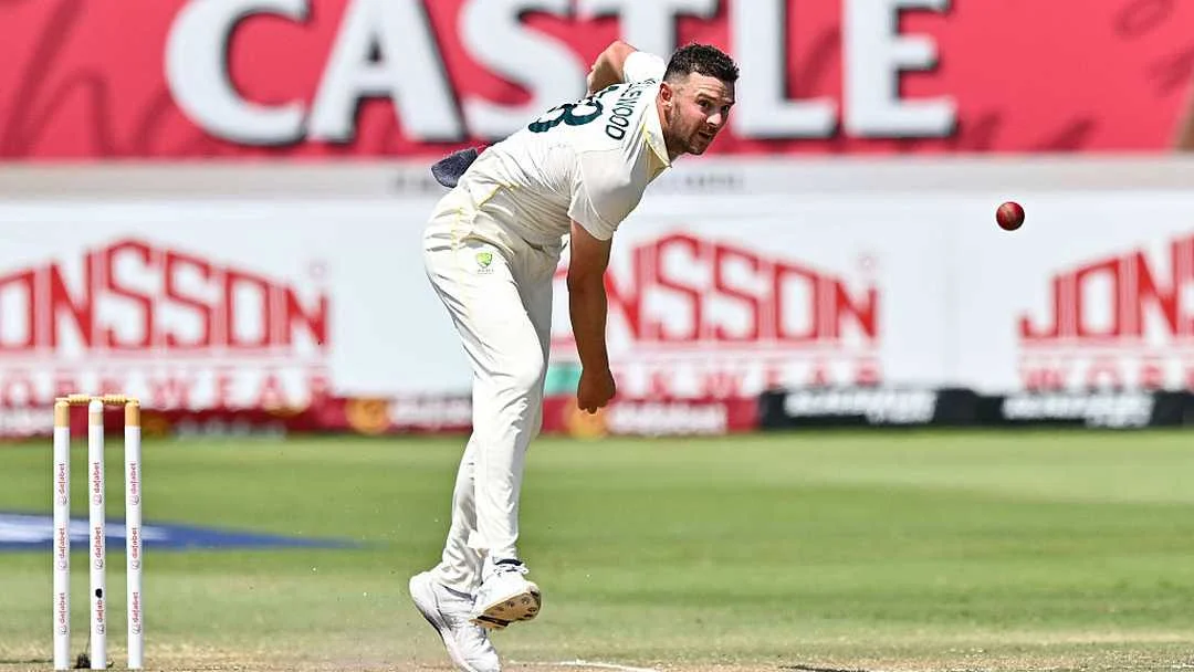 Australia aur South Africa ke Durban Test 2026 ka cricket action, Josh Hazlewood ki disciplined fast bowling aur Australian Test team ki victory analysis, GNN The Guru Gyan