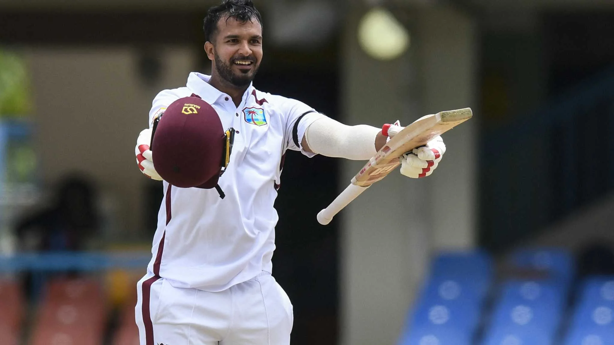 Amir Jangoo India tour par West Indies middle order role aur spin challenge ke beech batting karte hue, Guru News Network cricket coverage