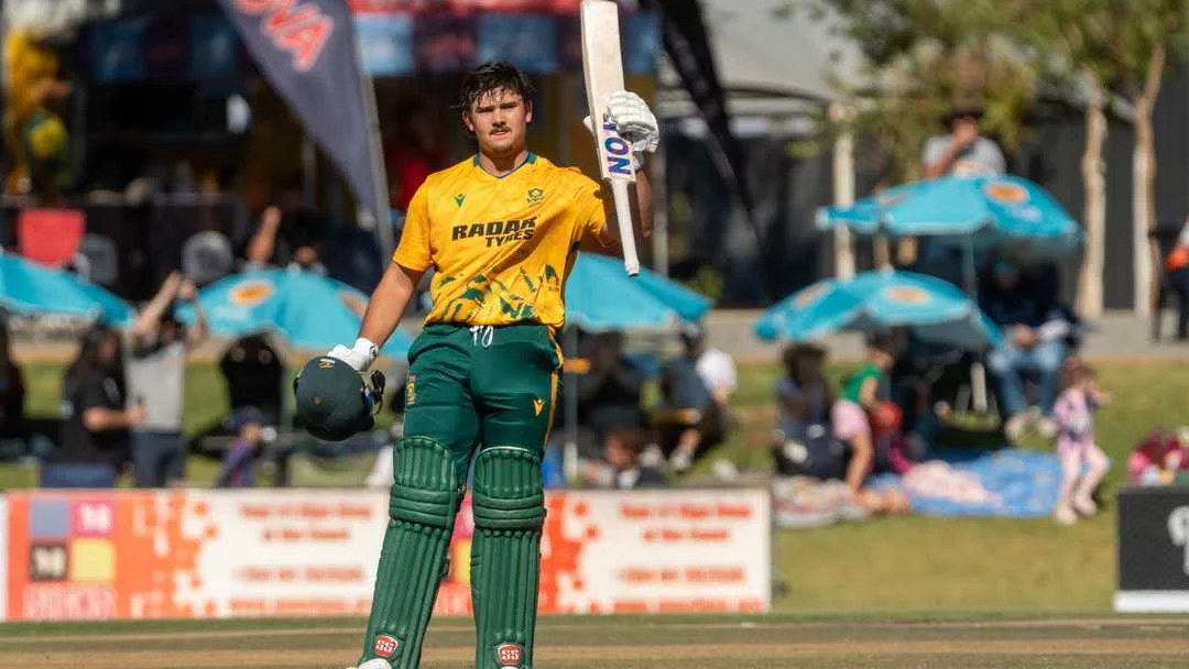 South Africa and Namibia in Namibia T20I Tri-Series 2026 match action at Windhoek, Guru News Network match report powered by The Guru Gyan