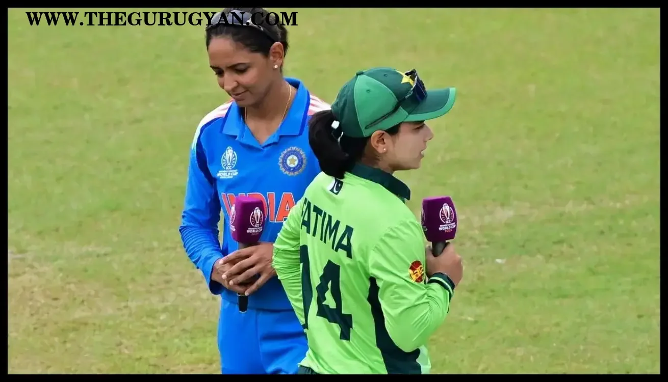 India and Pakistan captains Harmanpreet Kaur and Fatima Sana during a Women's T20 World Cup toss-related handshake controversy update.