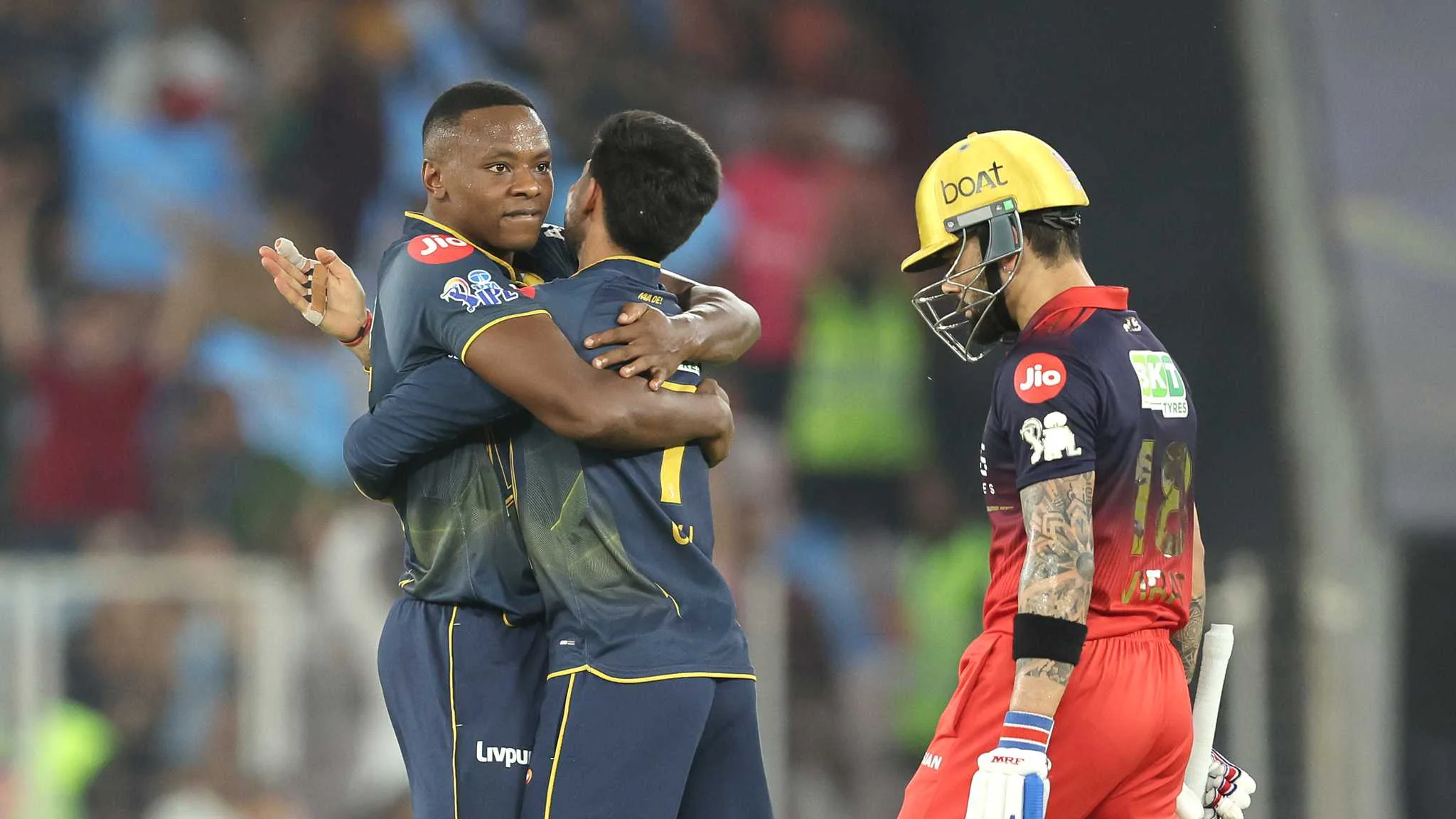 RCB and Gujarat Titans Powerplay crease movement analysis against pace bowling in IPL 2026 final preview by Guru News Network
